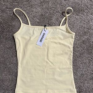 Garage Women's Light Yellow Cami Top